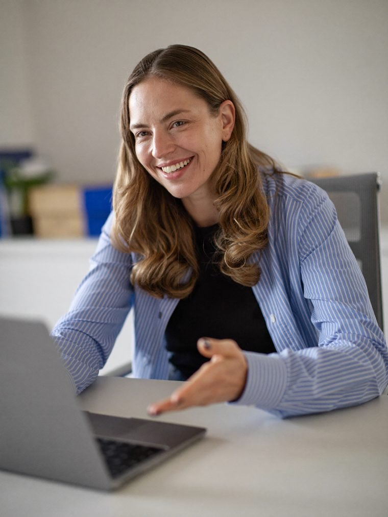 The person you'll speak with during the 15-minute video call